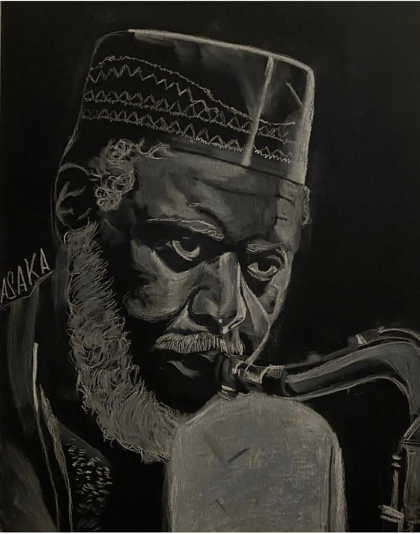 Pharoah Sanders Drawing