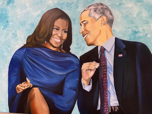 Queen Michelle Obama and King Barack Obama