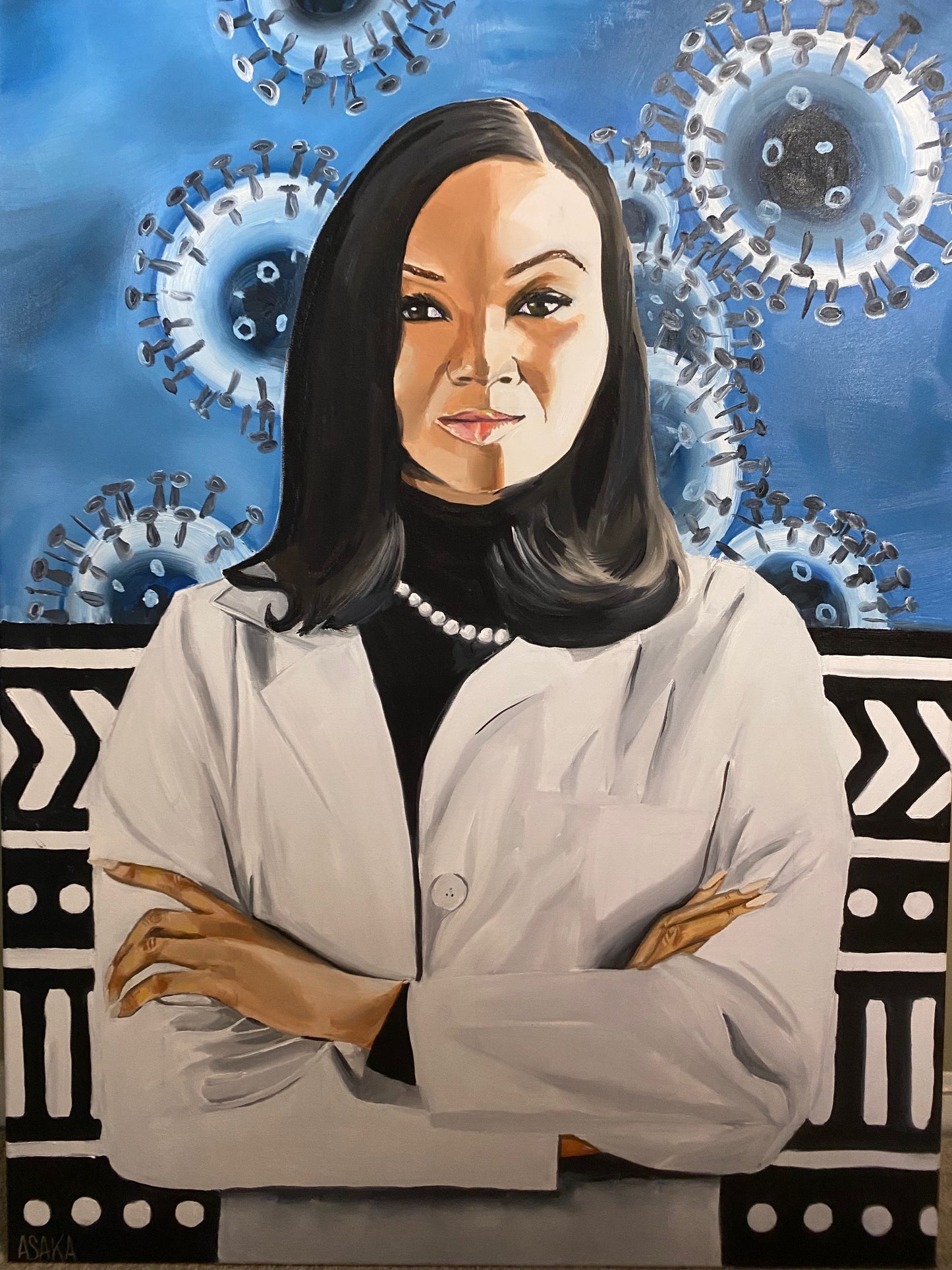 Queen Dr. Kizzmekia Corbett